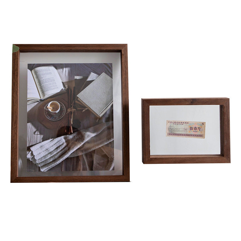 KTX-336211 Solid Wood Rectangular Photo Frame - Simple and Modern Design