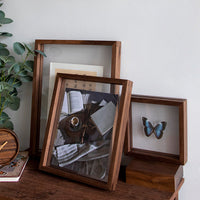 HKM-336211 Solid Wood Rectangular Photo Frame - Simple and Modern Design