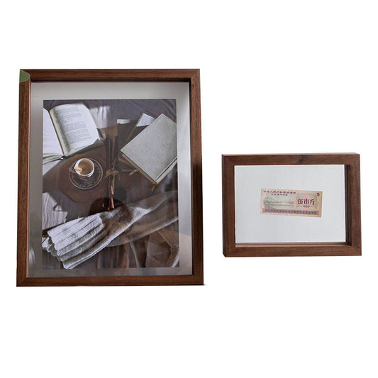 KTX-336211 Solid Wood Rectangular Photo Frame - Simple and Modern Design