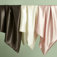 HKM-336339 Silk Pillowcase in Solid Color – 100% Mulberry Silk, Embroidery Friendly