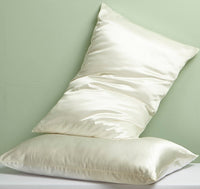 HKM-336339 Silk Pillowcase in Solid Color – 100% Mulberry Silk, Embroidery Friendly