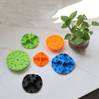 HKM-336403 Silicone Dog Licking Pad with Suction Cup - Anti-Choke Pet Tableware in Various Colors