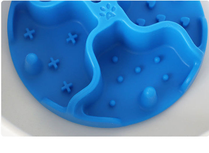HKM-336403 Silicone Dog Licking Pad with Suction Cup - Anti-Choke Pet Tableware in Various Colors