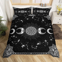 HKM-336531 Halloween 3D Digital Bedding Set - Modern Design in Multiple Sizes
