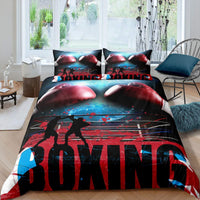 HKM-336531 Halloween 3D Digital Bedding Set - Modern Design in Multiple Sizes