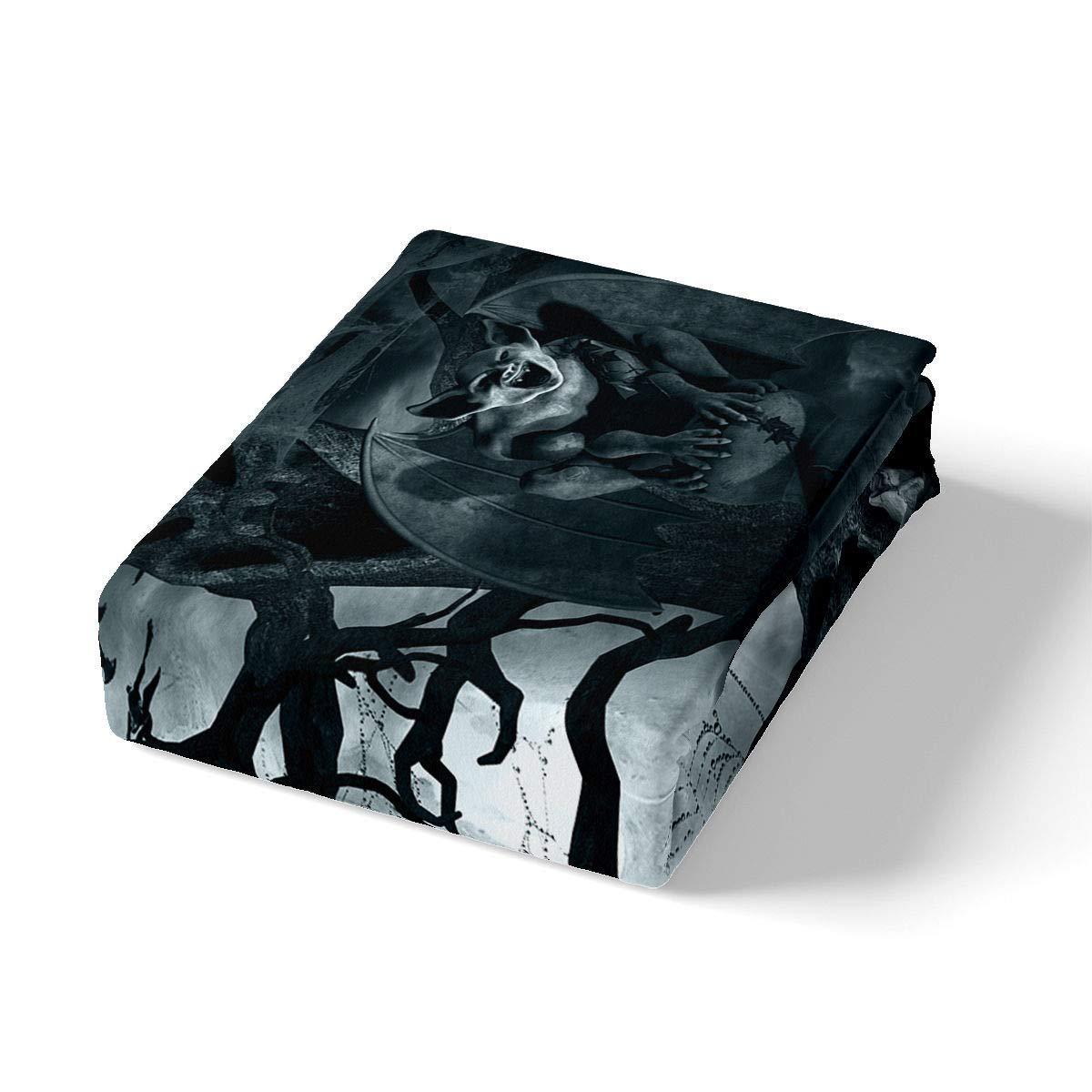 HKM-336531 Halloween 3D Digital Bedding Set - Modern Design in Multiple Sizes
