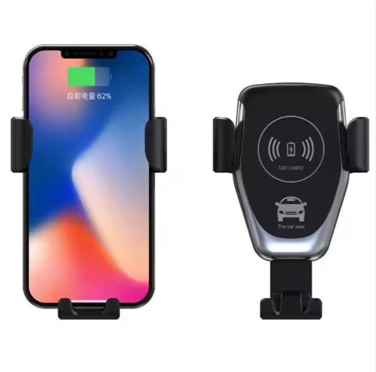 HKM-336595 Wireless Auto Clamping Car Charger with Fast Charging and Infrared Sensing Technology