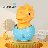HKM-336787 Dinosaur Egg Press and Go Toy Car - Mini Inertia Friction Pull Back Vehicle for Kids