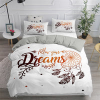 HKM-336851 Bohemian Printed Soft Down Quilt Cover Set for Girls - 2-Piece Bedding Sets in Multiple Sizes