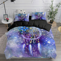 HKM-336851 Bohemian Printed Soft Down Quilt Cover Set for Girls - 2-Piece Bedding Sets in Multiple Sizes