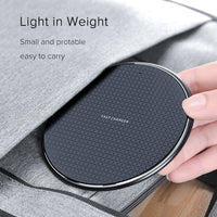 HKM-336915 10W Wireless Mobile Phone Charger with Micro Data Line Interface - Fast Charging, Multiple Color Options