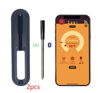 HKM-337043 Bluetooth Barbecue Thermometer Probe with Dual Temperature Detection and APP Control
