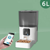 HKM-337299 Automatic Timing And Quantitative Intelligent Feeder For Cats And Dogs