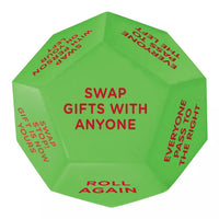 HKM-337491 Santa Claus Gift Exchange Dice for Holiday Celebrations and Occasions