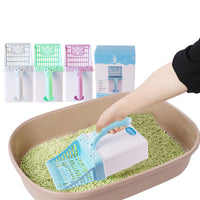 HKM-337619 Integrated Cat Litter Scoop Set - Durable ABS + PP Resin, Multiple Colors available