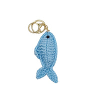 HKM-337683 Handcrafted Cartoon Animal Knitted Keychain - Adorable Animal Pendant for Bags & Accessories