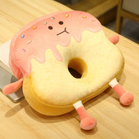 HKM-337747 Cozy Cotton Nap Pillow for Kids - Fun Food Designs, 35x30x10cm