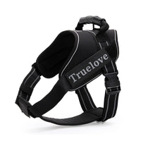 HKM-337875 Reflective Dog Chest Strap Collar and Leash with Adjustable Fit for Various Sizes
