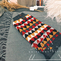 HKM-337939 Casual Snowflake Pattern Dog and Cat Sweater for Winter Wear