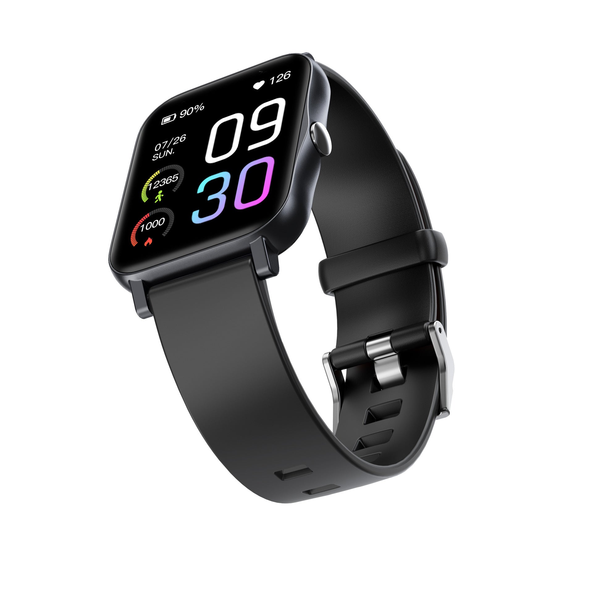 HKM-338195 Smart Watch with Waterproof Design, Heart Rate Monitor, Sleep Tracking, and Sports Features