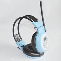 HKM-338579 Campus Radio Listening Headphones with 3.5mm Plug and Moving Coil Technology