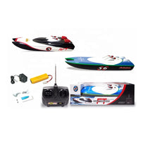 HKM-338643 High-Speed Remote Control Water Speedboat Toy for Kids, Battery-Powered Electric Boat Model