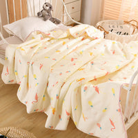 HKM-338835 Cotton Double-Layer Antibacterial Air Conditioning Quilt in Playful Designs