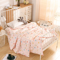 HKM-338835 Cotton Double-Layer Antibacterial Air Conditioning Quilt in Playful Designs