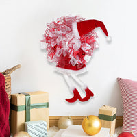 HKM-338963 Long Leg Elf Decorative Garland with Lights for Christmas Tree and Door Hanging