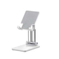 HKM-339091 Adjustable Ergonomic Phone and Tablet Stand with Stabilizing Metal Base