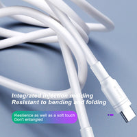HKM-339219 2M Type-C 5A Charging Cable for HUAWEI MATE20 - Fast Charging and Data Transmission