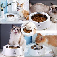 HKM-339347 Smart Pet Food Scale Bowl – Intelligent Weighing Bowl for Dogs and Cats with Detachable Spoon and LED Display