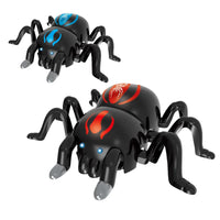 HKM-339411 Remote Control Wall Climbing Spider Toy for Interactive Kids Fun - 2.4G Stunt Radio Control Insect