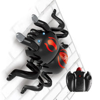 HKM-339411 Remote Control Wall Climbing Spider Toy for Interactive Kids Fun - 2.4G Stunt Radio Control Insect