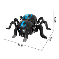HKM-339411 Remote Control Wall Climbing Spider Toy for Interactive Kids Fun - 2.4G Stunt Radio Control Insect