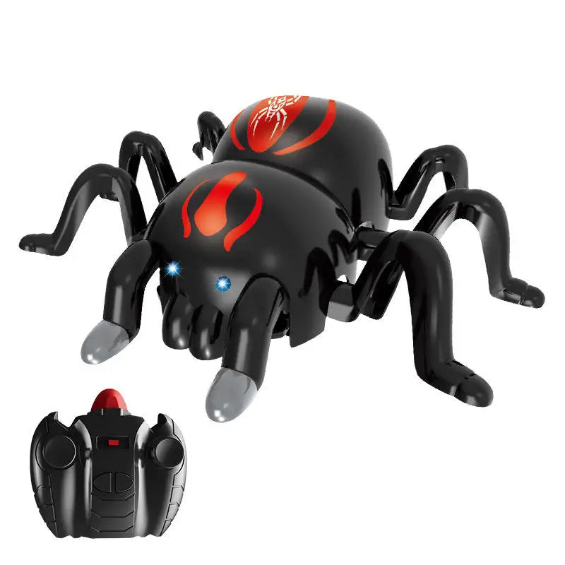 HKM-339411 Remote Control Wall Climbing Spider Toy for Interactive Kids Fun - 2.4G Stunt Radio Control Insect