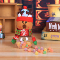 HKM-339603 Cute Christmas Candy Jar with Festive Lids for Treats and Gifts