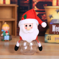 HKM-339603 Cute Christmas Candy Jar with Festive Lids for Treats and Gifts