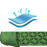 HKM-339667 Portable Double-Sided Waterproof Air Cushion Pad for Comfortable Camping
