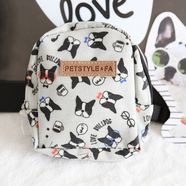 HKM-339795 Bullfight Print Pet Backpack for Small and Large Dogs - Multiple Size Options Available