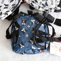 HKM-339795 Bullfight Print Pet Backpack for Small and Large Dogs - Multiple Size Options Available