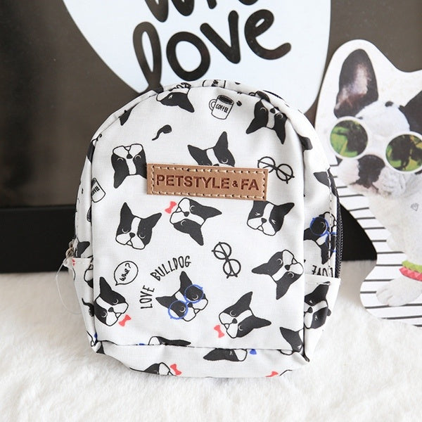 HKM-339795 Bullfight Print Pet Backpack for Small and Large Dogs - Multiple Size Options Available