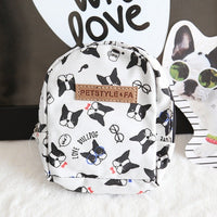 HKM-339795 Bullfight Print Pet Backpack for Small and Large Dogs - Multiple Size Options Available