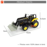 HKM-339795 Miniature Metal Diecast Farm Tractor Truck Pull Back Toy for Kids 2-7 Years