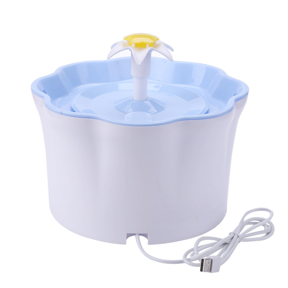 HKM-339859 Pet Water Fountain with 2.6L Capacity, PP Resin, Cotton Filter & Activated Carbon