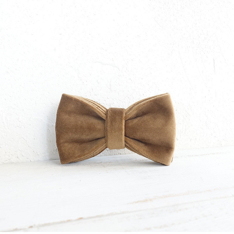HKM-339987 Adjustable Handmade Dog Collar with Unique Bow Design in Multiple Sizes