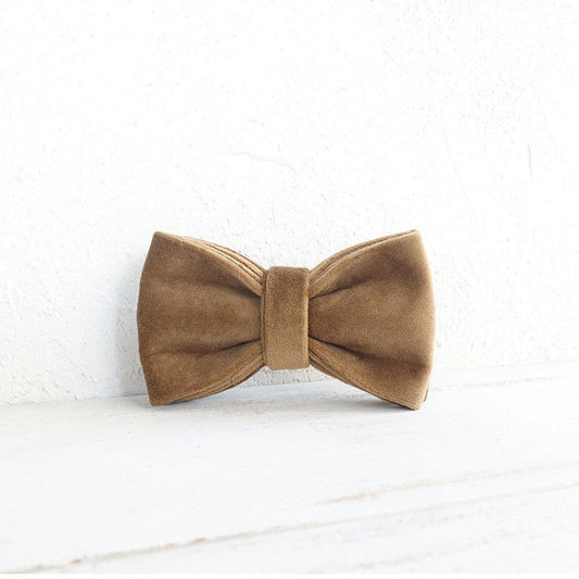 HKM-339987 Adjustable Handmade Dog Collar with Unique Bow Design in Multiple Sizes