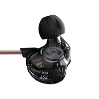 HKM-340051 In-Ear Subwoofer Headphones with 3.5mm L-Bend Plug and Medical Grade Silicone Sleeves