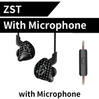HKM-340051 In-Ear Subwoofer Headphones with 3.5mm L-Bend Plug and Medical Grade Silicone Sleeves