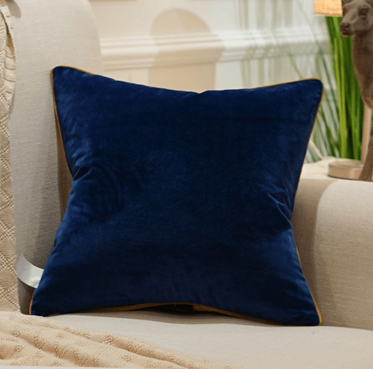 HKM-340115 European Style Cartoon Contrast Cushion Cover with PP Cotton Filling